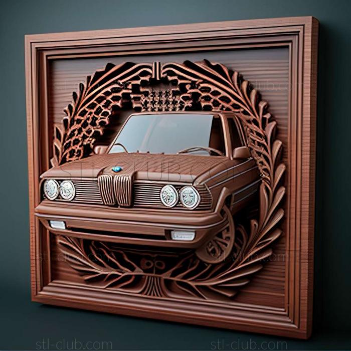 3D модель BMW E24 (STL)